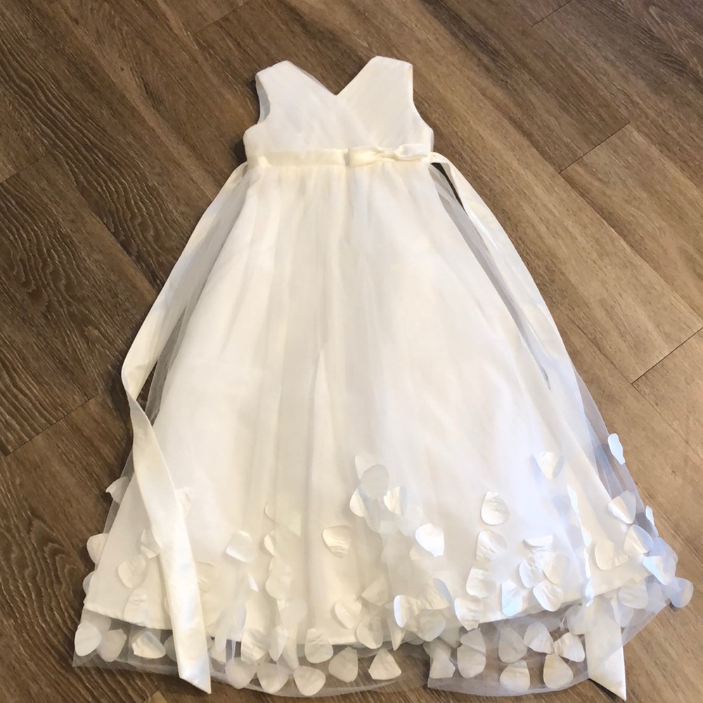 Joan Calabrese Petal Flower Girl Dress